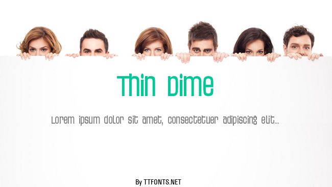 Thin Dime example
